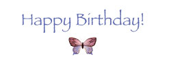 Happy Birthday