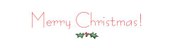 Merry Christmas